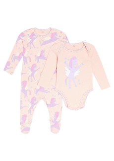 Stella McCartney Kids Baby cotton bodysuit and onesie set