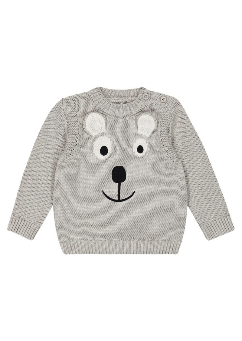 Stella McCartney Kids Baby embroidered cotton sweater