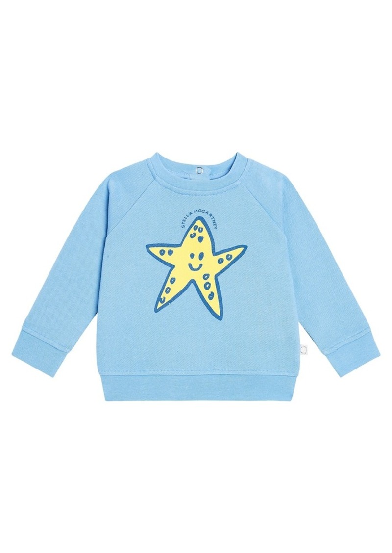 Stella McCartney Kids Baby printed cotton jersey sweatshirt