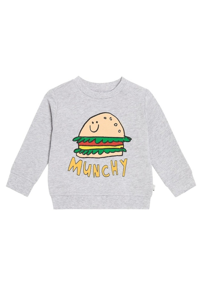 Stella McCartney Kids Baby printed cotton jersey sweatshirt