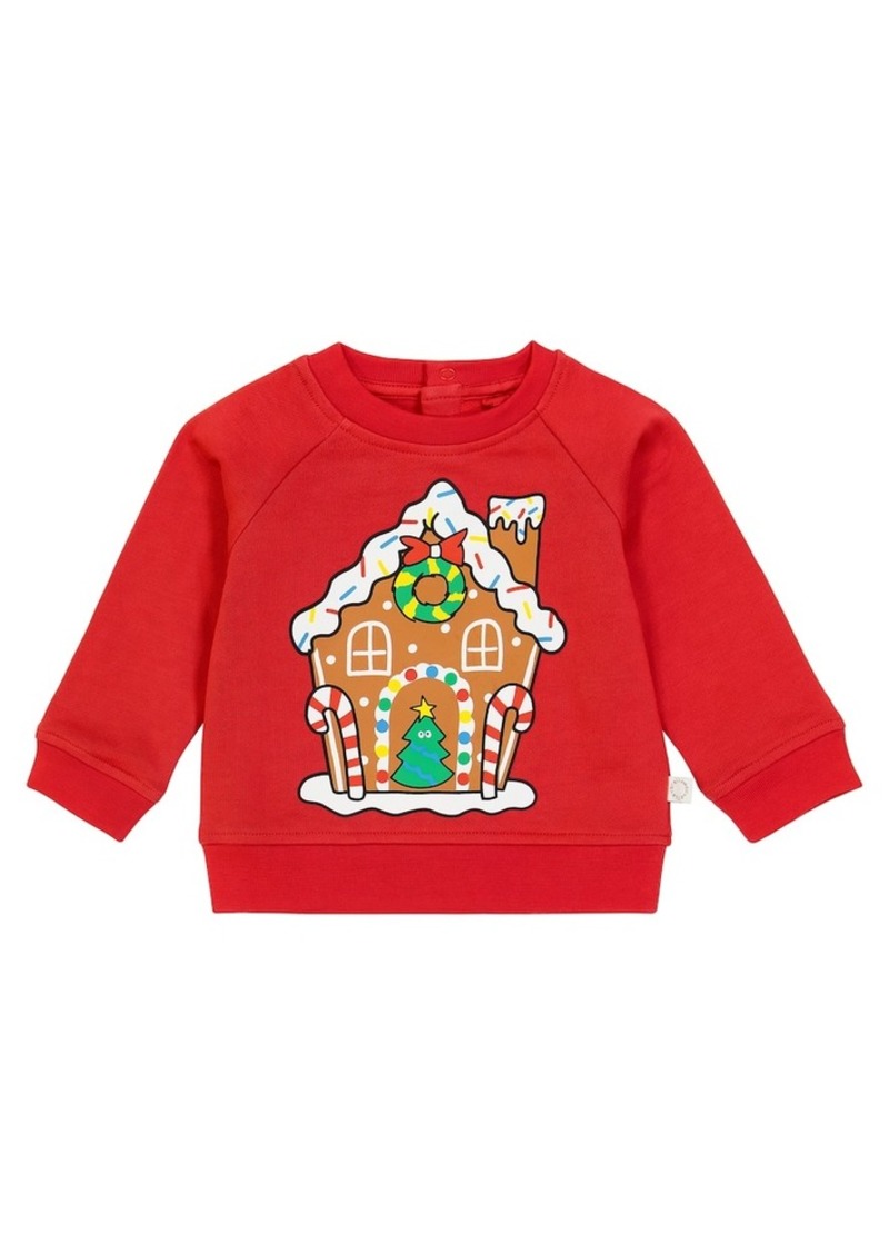 Stella McCartney Kids Baby printed cotton jersey sweatshirt