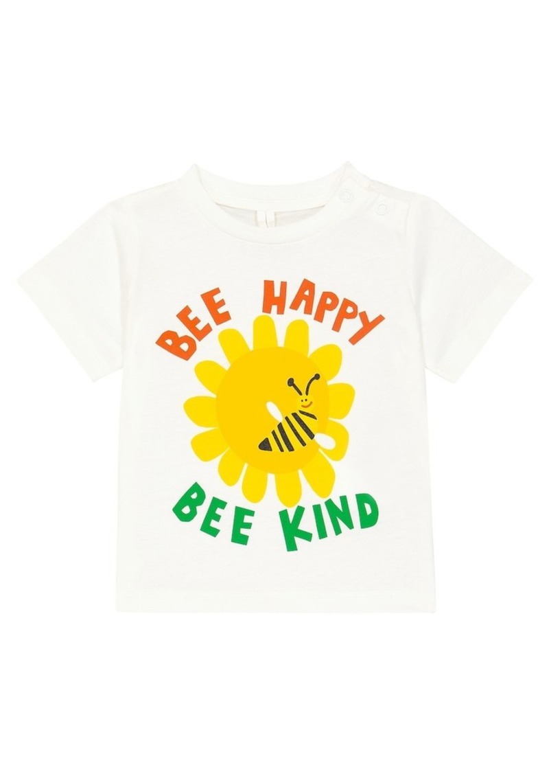 Stella McCartney Kids Baby printed cotton jersey T-shirt