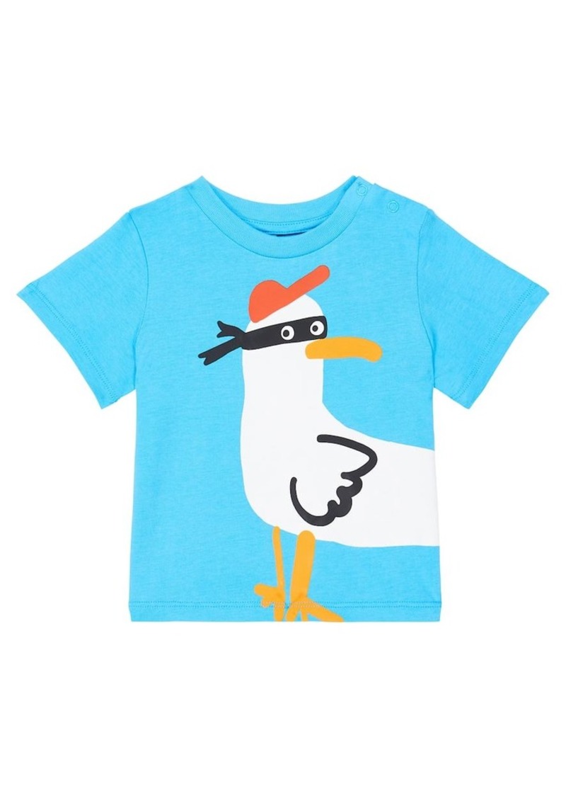 Stella McCartney Kids Baby printed cotton jersey T-shirt