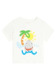 Stella McCartney Kids Baby printed cotton jersey T-shirt