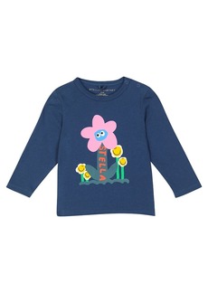 Stella McCartney Kids Baby printed cotton jersey top