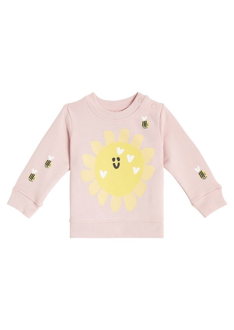 Stella McCartney Kids Baby printed cotton sweatshirt