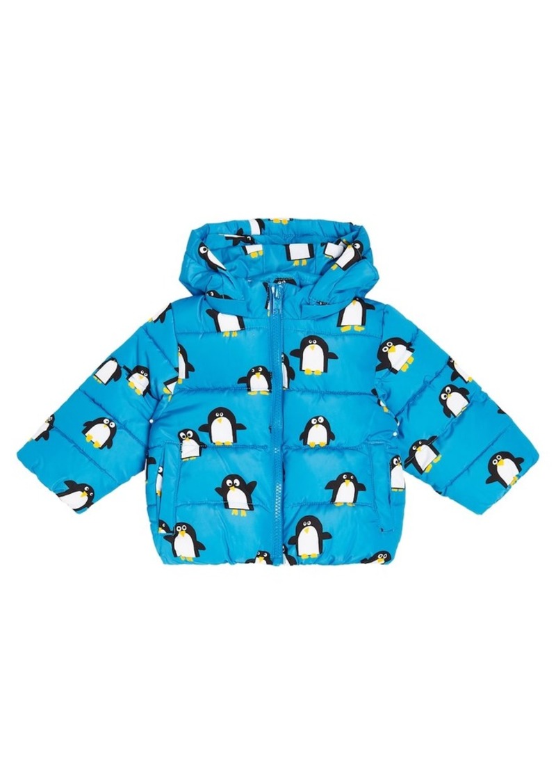 Stella McCartney Kids Baby printed hooded puffer jacket