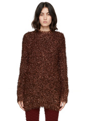 Stella McCartney Knit Tinsel Opalescent Crewneck Sweater