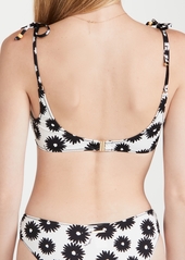 Stella McCartney Linda Floral Print Brassiere Bikini Top