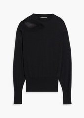 Stella McCartney Lingerie - Cutout wool sweater - Black - M