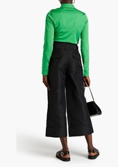 Stella McCartney Lingerie - Daria satin-crepe shirt - Green - IT 34