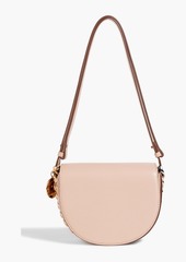 Stella McCartney Lingerie - Frayme chain-embellished faux leather shoulder bag - Pink - OneSize