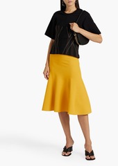 Stella McCartney Lingerie - Fluted stretch-knit skirt - Yellow - IT 36