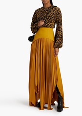 Stella McCartney Lingerie - Leopard-jacquard sweater - Animal print - IT 34