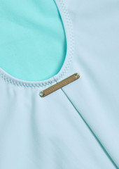 Stella McCartney Lingerie - Logo-print swimsuit - Blue - M
