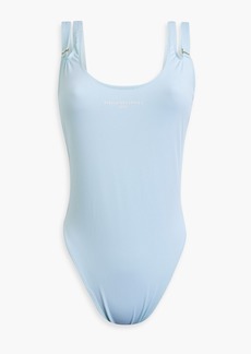 Stella McCartney Lingerie - Logo-print swimsuit - Blue - M
