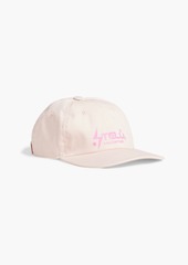 Stella McCartney Lingerie - Printed cotton-blend twill baseball cap - Pink - S