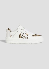 Stella McCartney Lingerie - S-Wave 1 jacquard and faux leather sneakers - White - EU 35