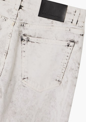 Stella McCartney Lingerie - The Beatles Get Back printed acid-wash high-rise straight-leg jeans - White - XXS