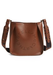 Stella McCartney Logo Alter Nappa Faux Leather Crossbody Bag in Cinammon at Nordstrom