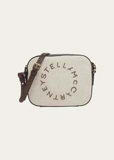 Stella McCartney Logo Eco Canvas Camera Crossbody Bag