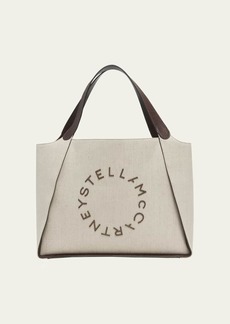 Stella McCartney Logo Eco Canvas Tote Bag