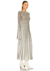 Stella McCartney Lurex Knit Long Dress