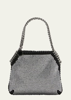 Stella McCartney Mini Allover Crystal Top-Handle Bag