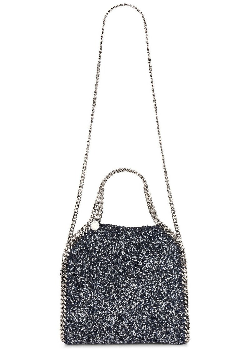 Stella McCartney Mini Denim Tweed Falabella Tote Bag