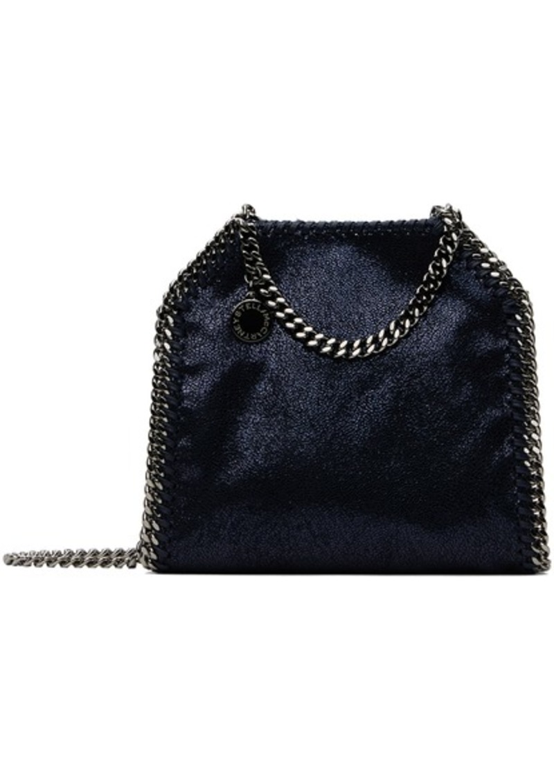 Stella McCartney Navy Falabella Tiny Bag