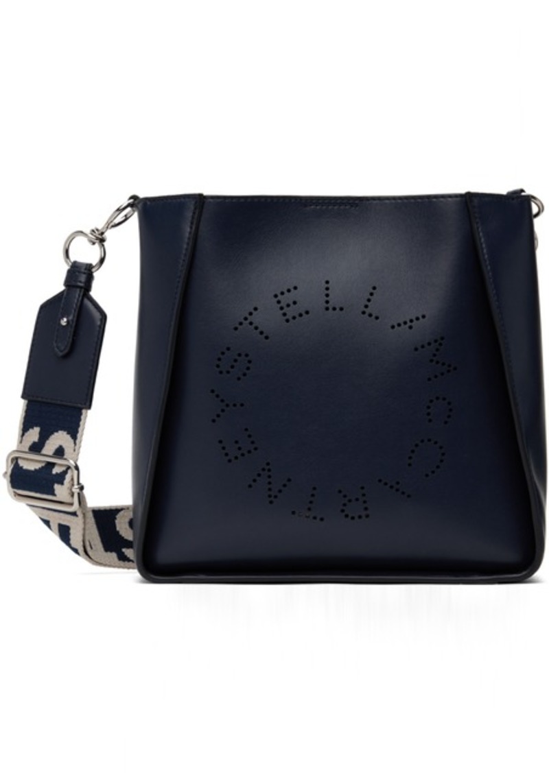 Stella McCartney Navy Logo Crossbody Bag