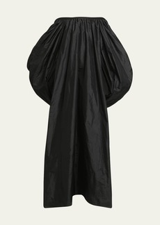 Stella McCartney Off-Shoulder Bubble Maxi Dress