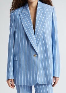 Stella McCartney Oversize Pinstripe Blazer