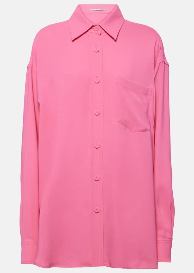 Stella McCartney Oversized crêpe shirt