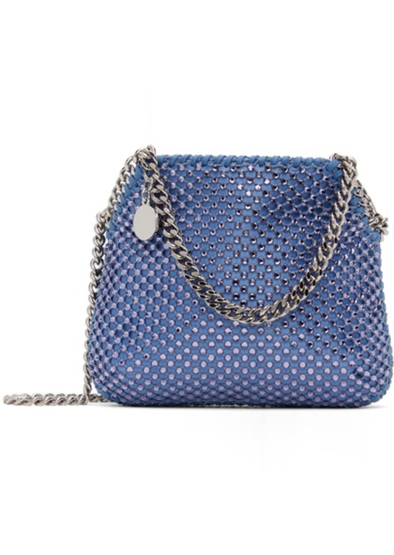 Stella McCartney Purple Falabella Crystal Tiny Bag