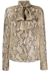 STELLA MCCARTNEY Python-print shirt