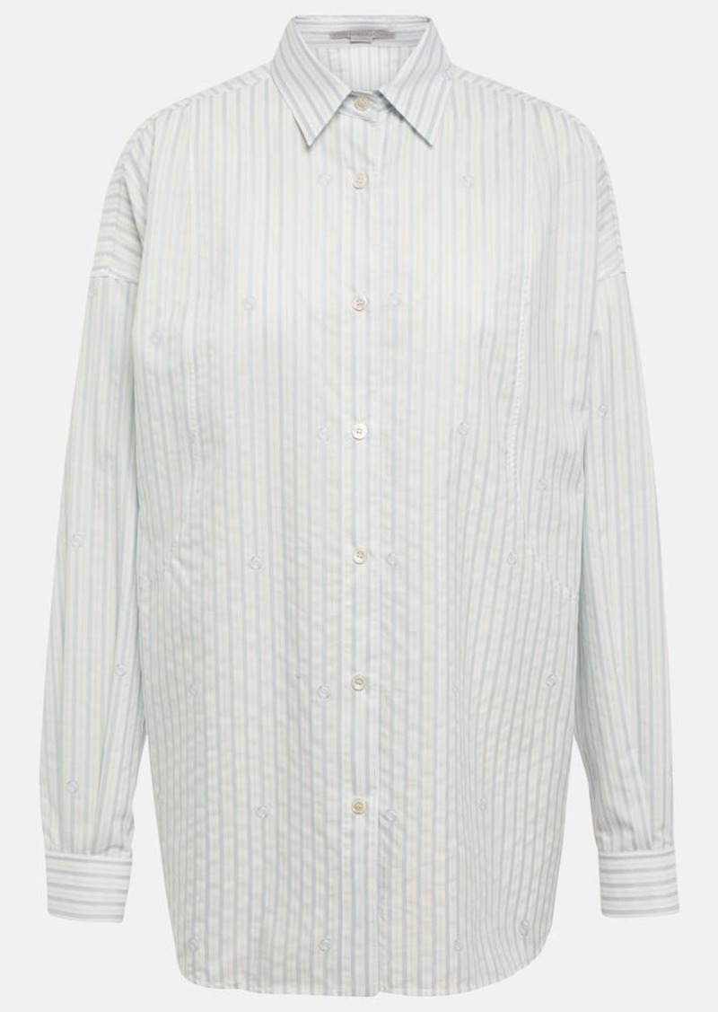 Stella McCartney S-Wave striped jacquard shirt