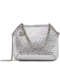 Stella McCartney Silver Falabella Crystal Mesh Mini Bag