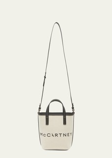 Stella McCartney Small Logo Eco Canvas Tote Bag