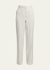 Stella McCartney Stripe Straight-Leg Pants