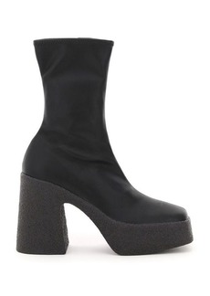 Stella mccartney thick heel stretch boots