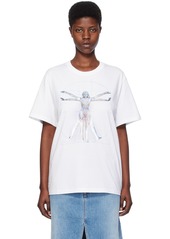Stella McCartney White Vitruvian Woman T-Shirt