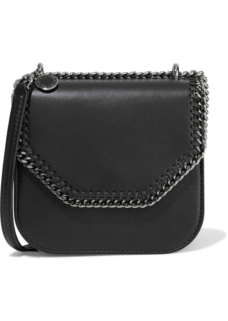 stella mccartney faux leather shoulder bag