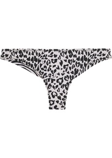 Stella McCartney Lingerie - Printed low-rise bikini briefs - Animal print - S
