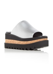 Stella McCartney Women's Sneak Elyse Platform Wedge Slide Sandals