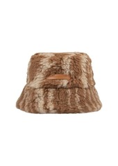 STELLA MCCARTNEY Woodgrain Teddy Jacquard Bucket Hat
