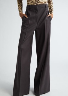 Stella McCartney Wool Flannel Flare Trousers