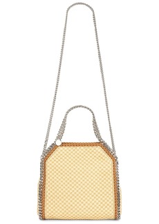 Stella McCartney Woven Raffia Mini Tote Bag