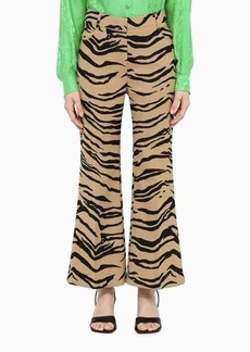 Stella McCartney Zebra print trousers