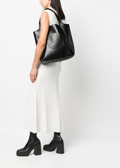 Stella McCartney Stella perforated-logo tote bag